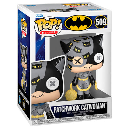 pop figure dc comics patchwork catwoman