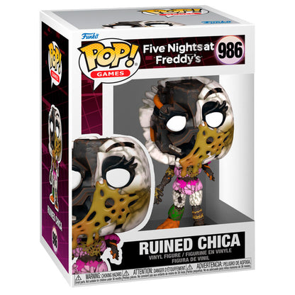 Figura POP Five Nights at Freddy's Chica arruinada