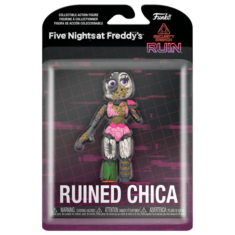 Action figure Ruined Chica Five Nights at Freddy's 12cm