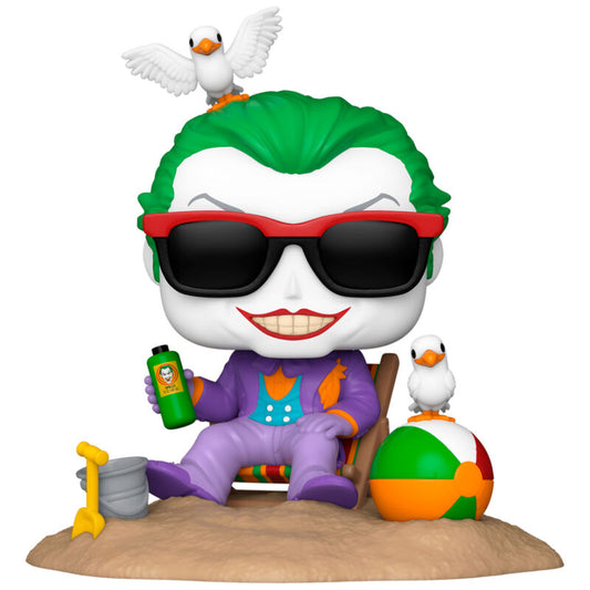 dc comics joker on the beach deluxe pop figure