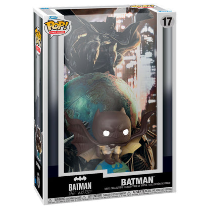 figure pop comic cover dc comics batman the world