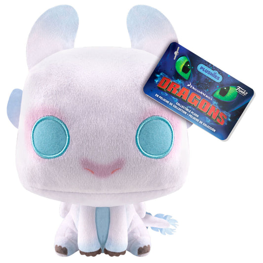 how to train your dragon 2 light fury plush toy 17cm