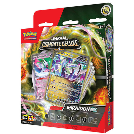 Baralho de cartas Pokémon Koraidon e Miraidon (Seleção Espanhola)