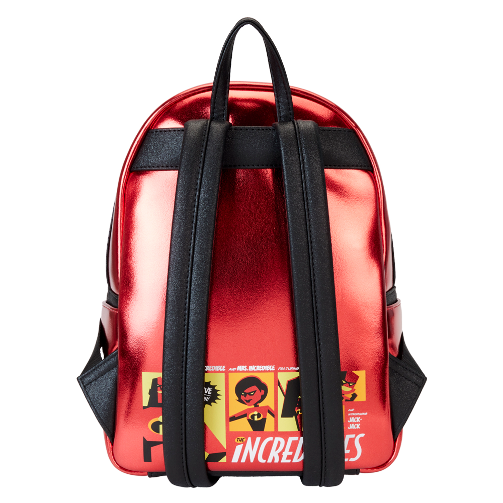 Mochila Loungefly Disney Pixar Os Incríveis 20º Aniversário 30cm