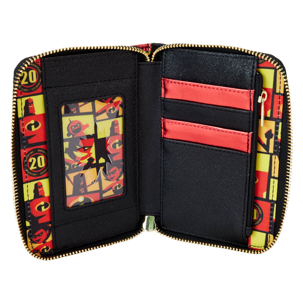 Disney Pixar Incredibles 20th Anniversary Wallet by Loungefly