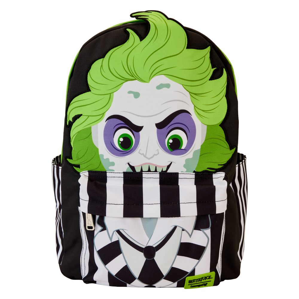 beetlejuice loungefly nylon backpack 43cm