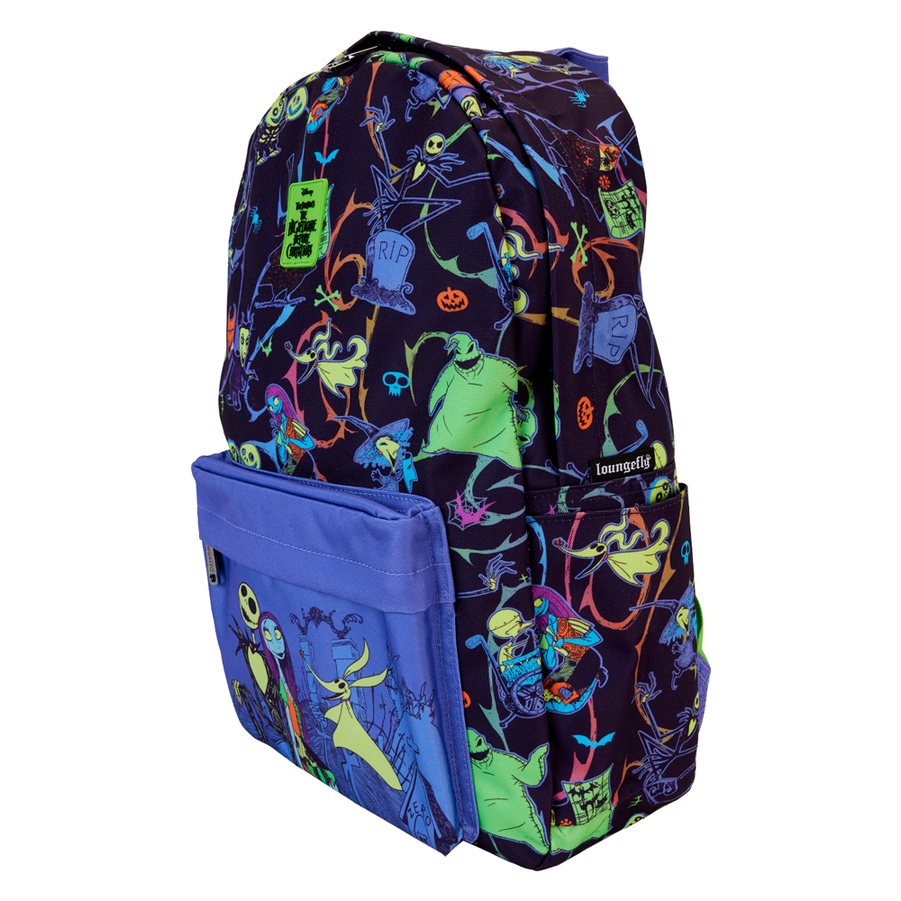 Nightmare Before Christmas Disney Loungefly Nylon Backpack 43cm