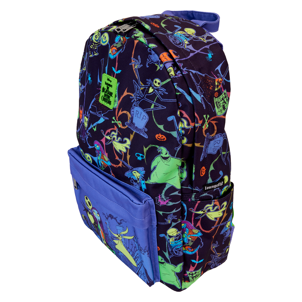Nightmare Before Christmas Disney Loungefly Nylon Backpack 43cm