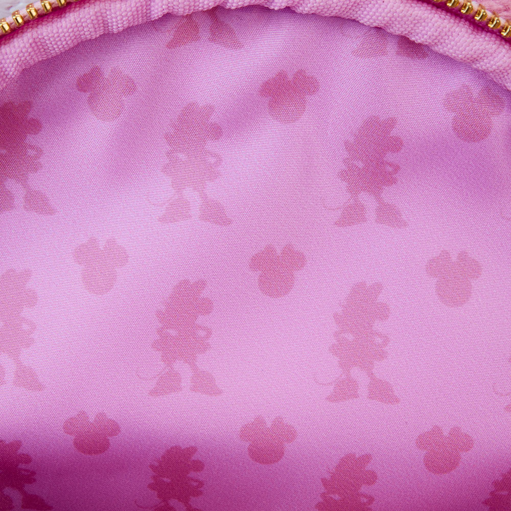 Zaino Loungefly Disney di Minnie in paglia 20 cm