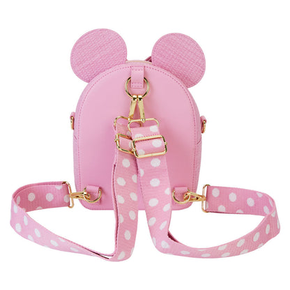 Zaino Loungefly Disney di Minnie in paglia 20 cm