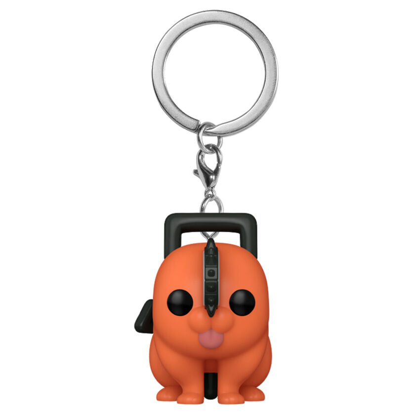 pocket pop chainsaw man pochita keychain