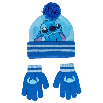 Stitch Disney Hat and Gloves Set