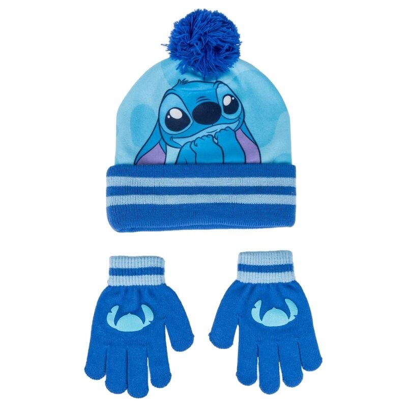 Stitch Disney Hat and Gloves Set