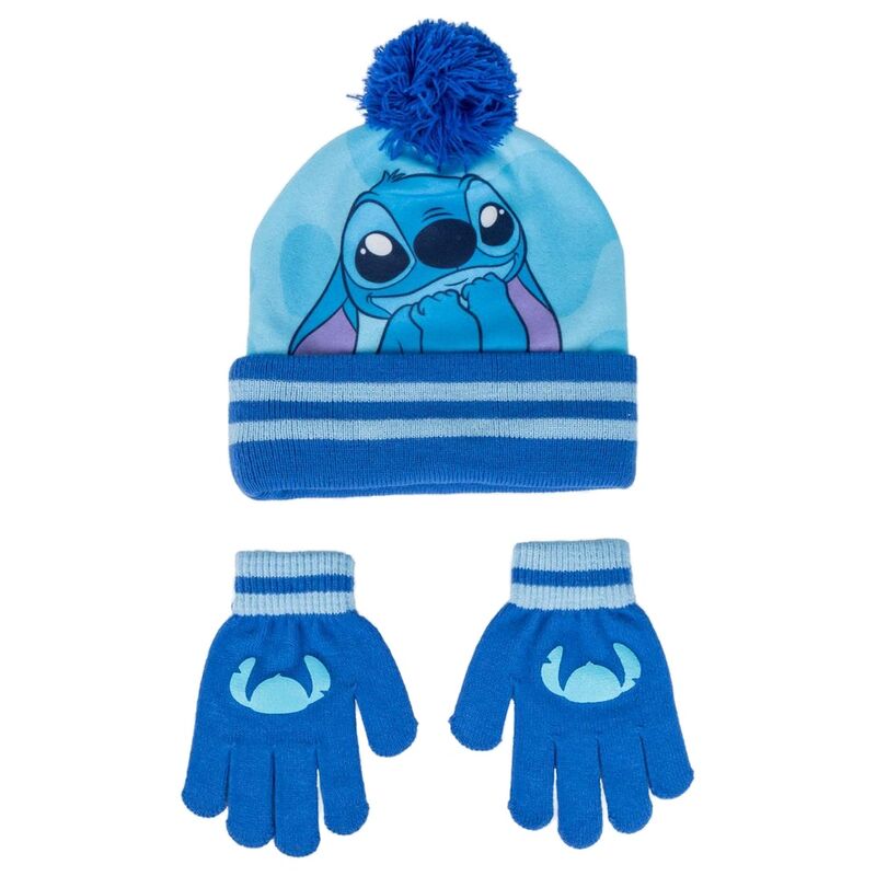 Stitch Disney Hat and Gloves Set