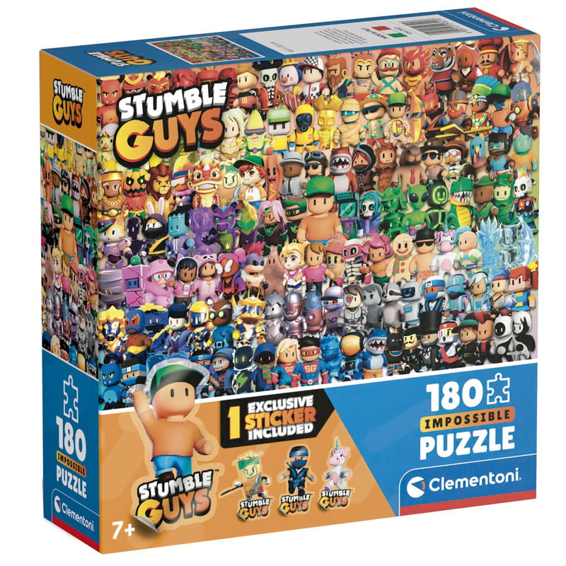 Puzzle impossible Stumble Guys 180 pièces