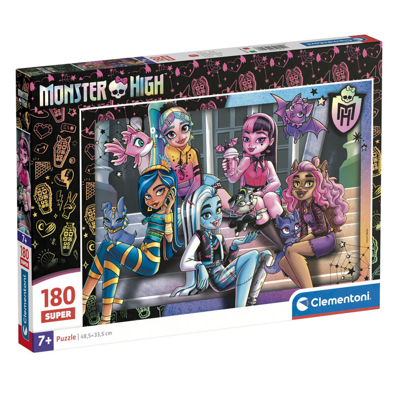 super monster high puzzle 180 pieces