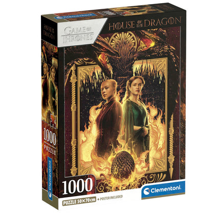 puzzle the house of the dragon 1000 pieces