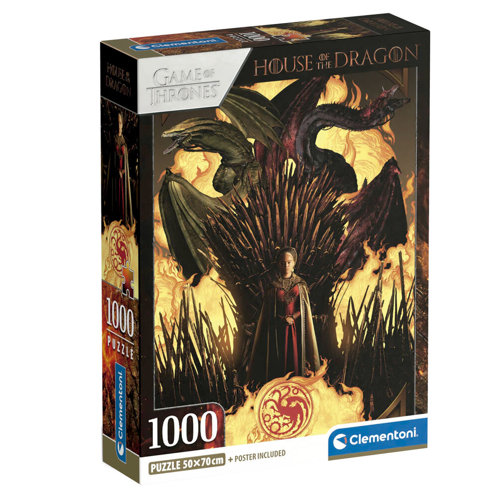 puzzle the house of the dragon 1000 pieces
