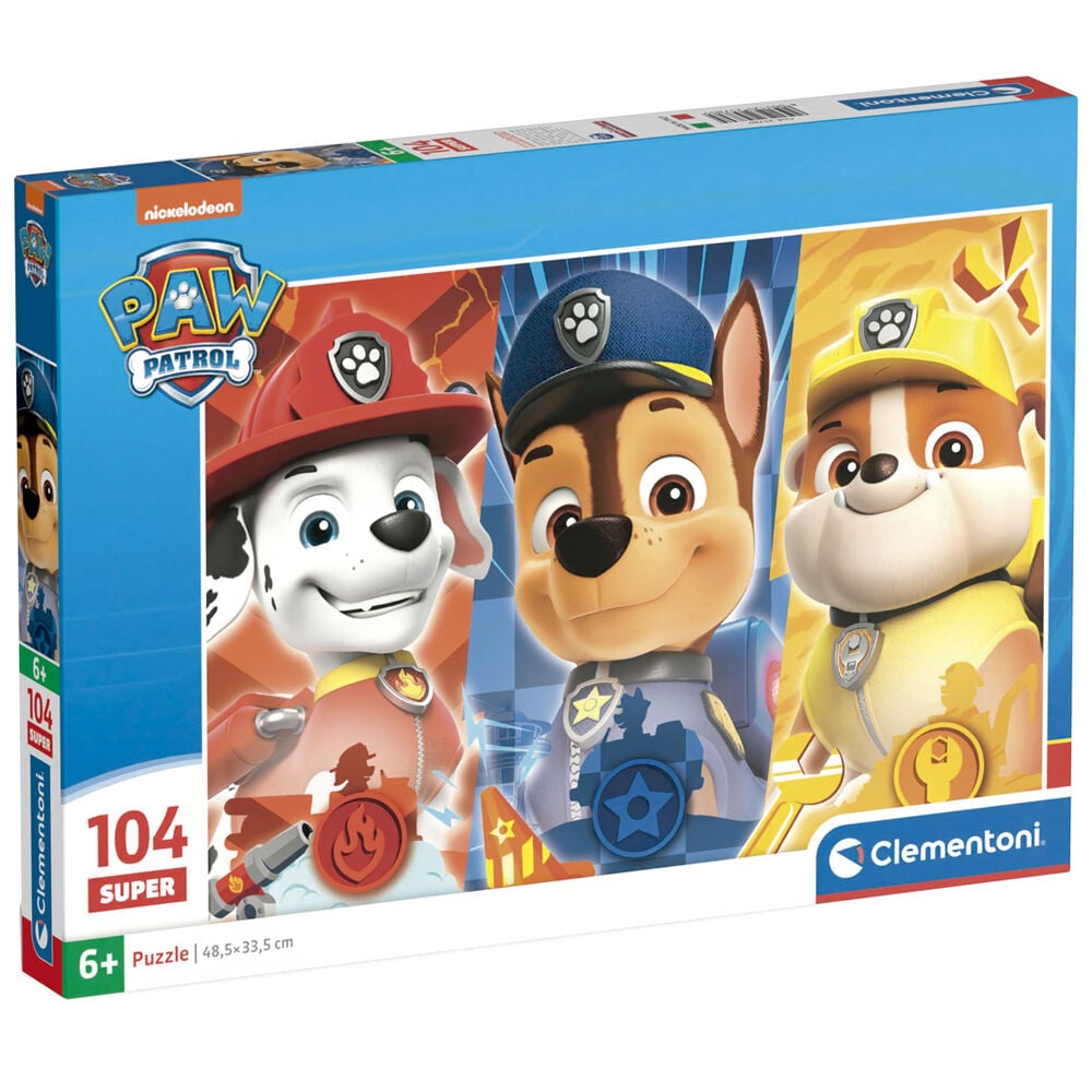 Paw Patrol Super Puzzle 104pcs