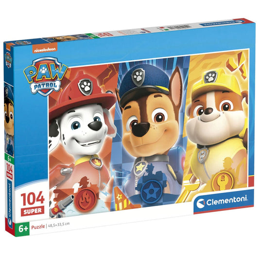 Paw Patrol Super Puzzle 104pcs