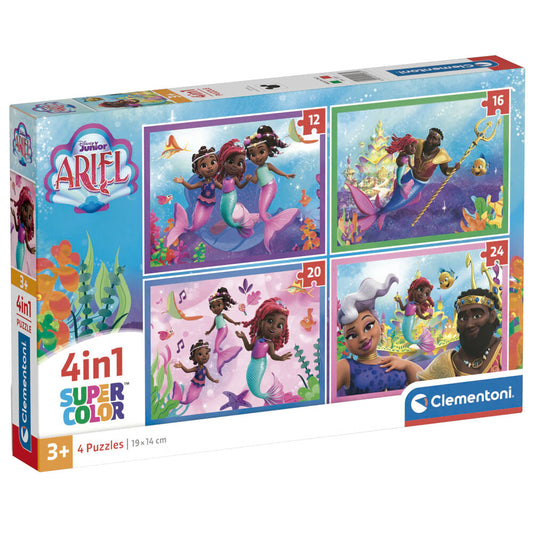 puzzle ariel disney 12 16 20 24pcs