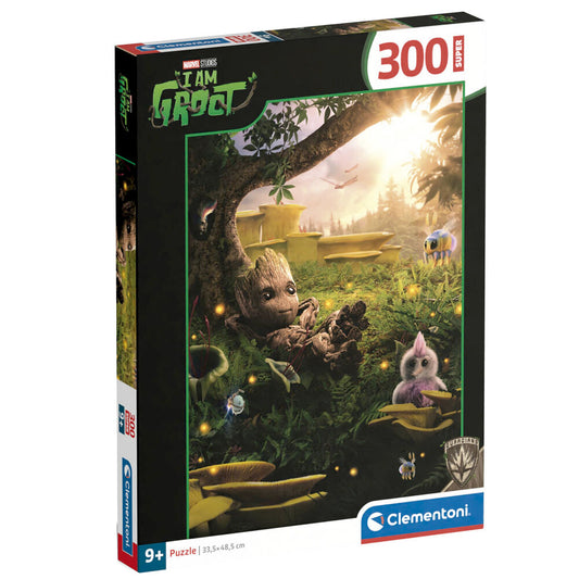 puzzle i am groot marvel 300 pieces