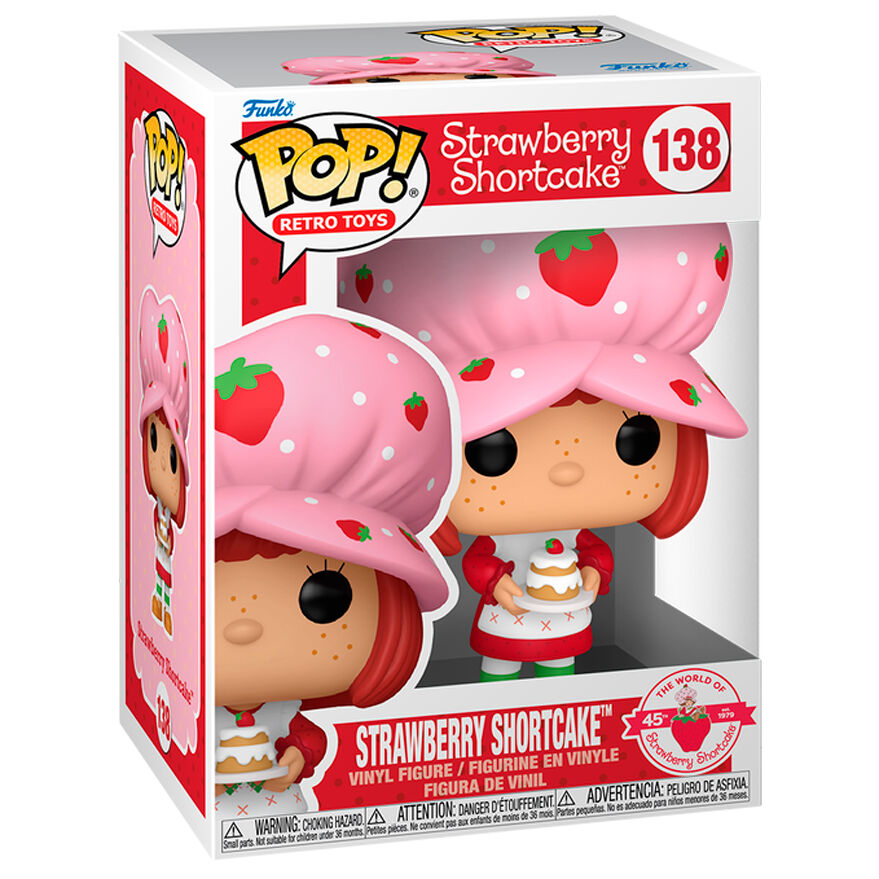strawberry shortcake pop figure strawberry shortcake