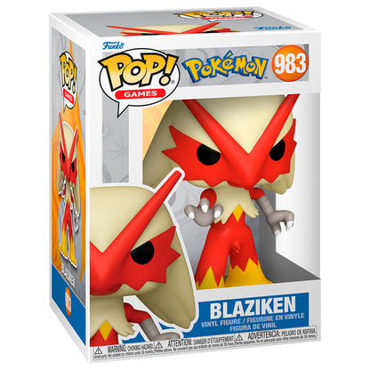 pokemon blaziken pop figure