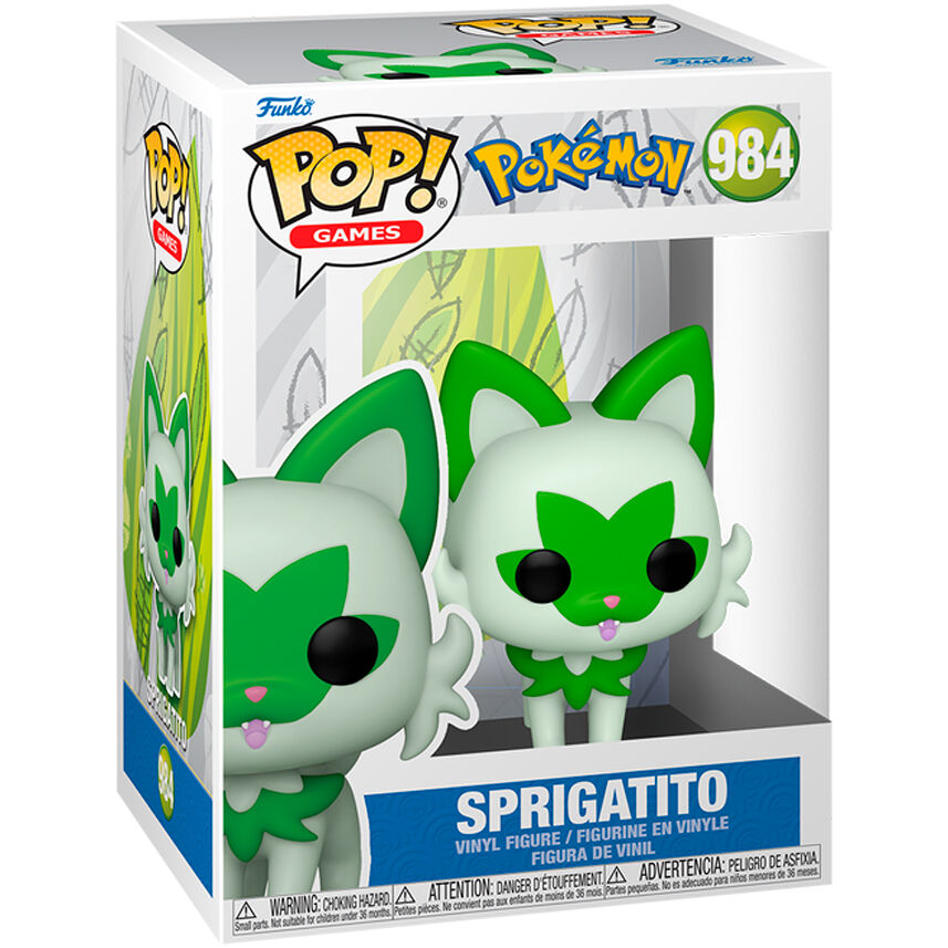 pokemon pop figure sprigatito