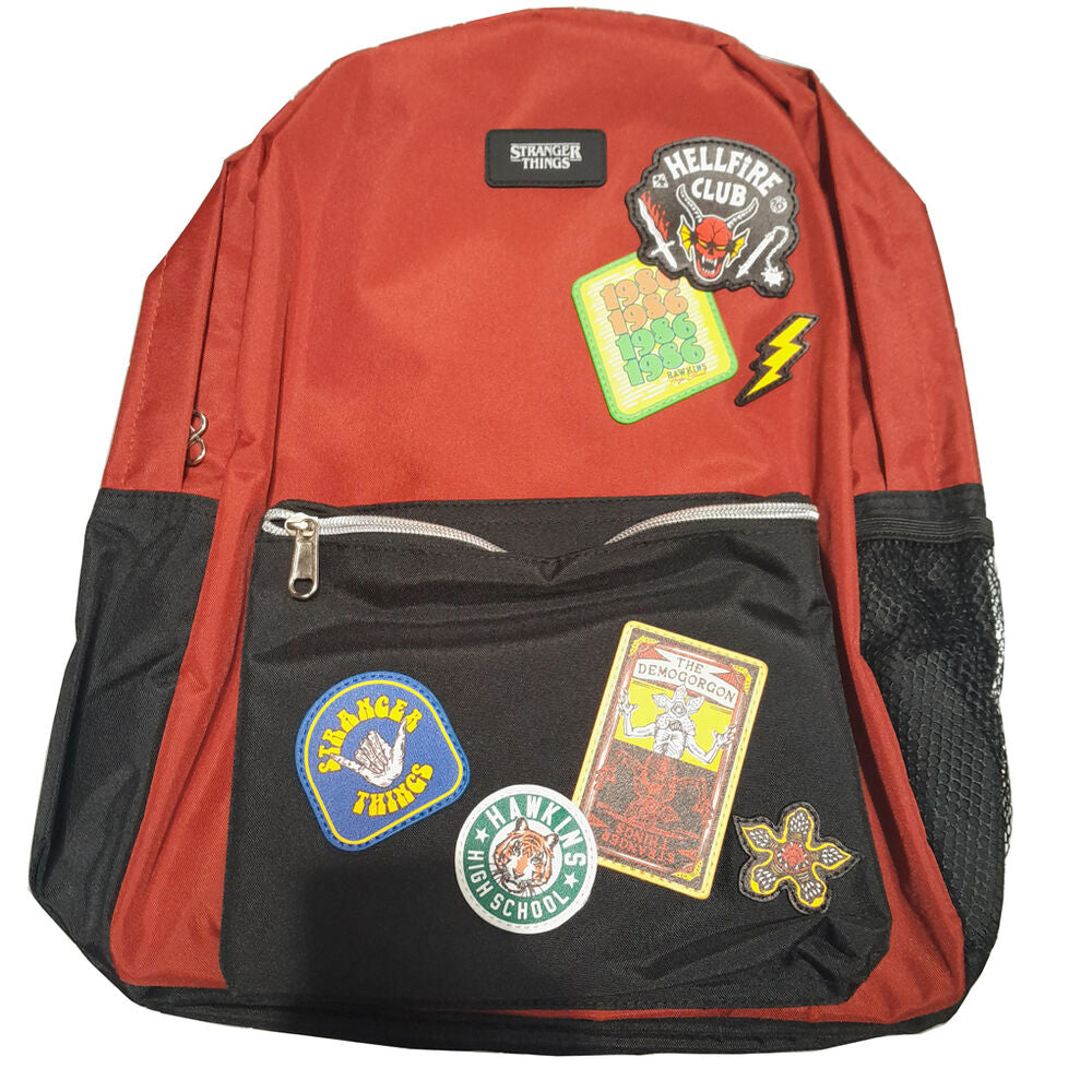 stranger things nylon backpack