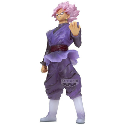 Figura transparente do Goku Black Super Saiyajin Rosé de Dragon Ball Super 19 cm
