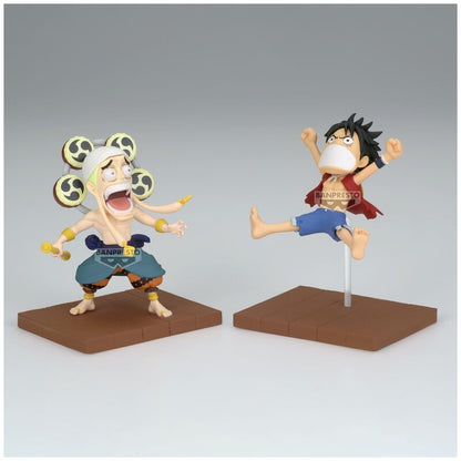Figure Monkey D Luffy & Enel World Collectable One Piece 7cm