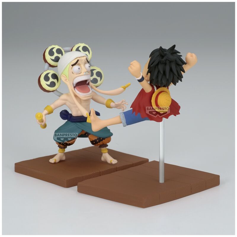 Figure Monkey D Luffy & Enel World Collectable One Piece 7cm