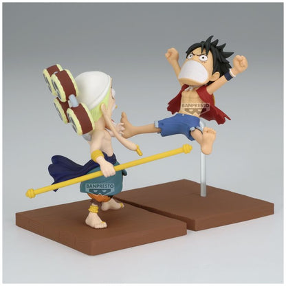 Figure Monkey D Luffy & Enel World Collectable One Piece 7cm