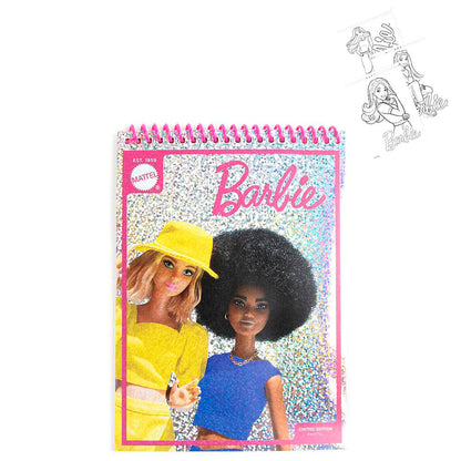 Zestaw papeterii do kolorowania Barbie