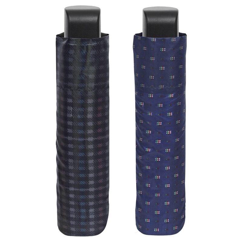 Manual folding umbrella, printed, 54cm, assorted