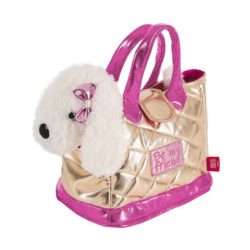 handbag  golden didi dog plush toy 28cm