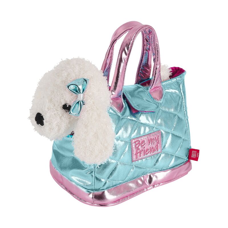 handbag  didi blue plush dog 28cm