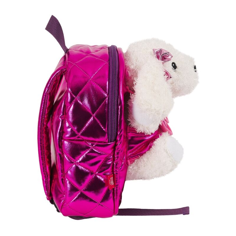 Backpack + Didi dog plush toy 27cm