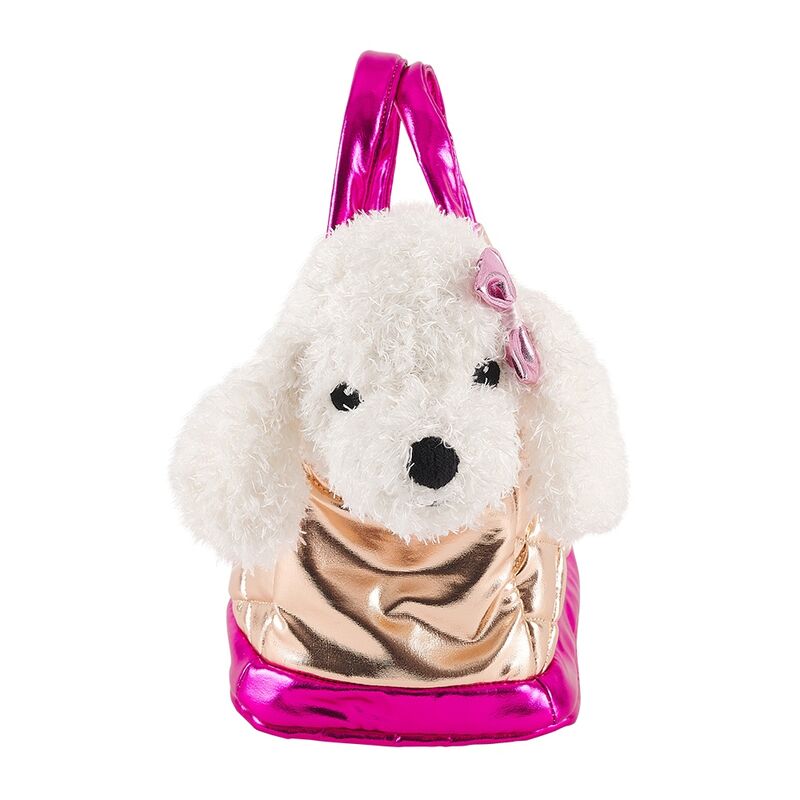 Handbag + Golden Didi Dog Plush Toy 28cm