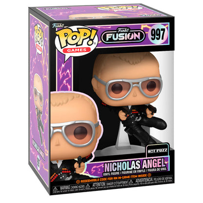funko fusion hot fuzz nicholas angel pop figure