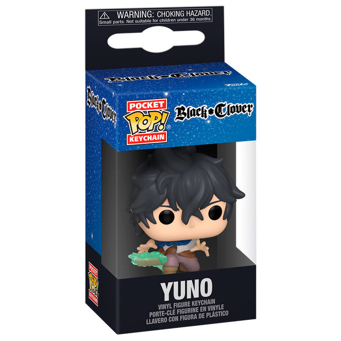 pocket pop black clover yuno keychain