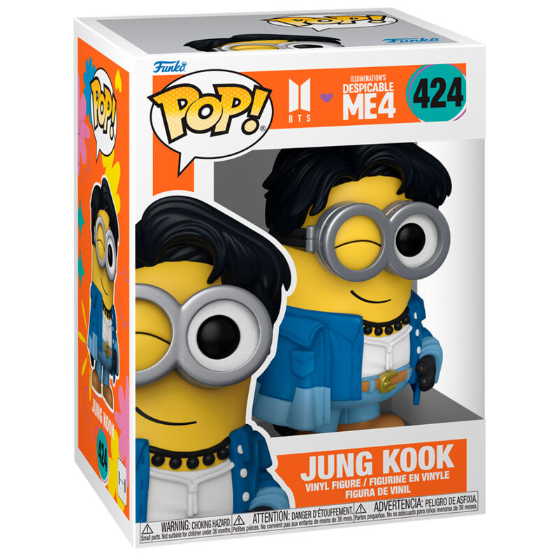 pop figure gru despicable me 4 jung kook minion