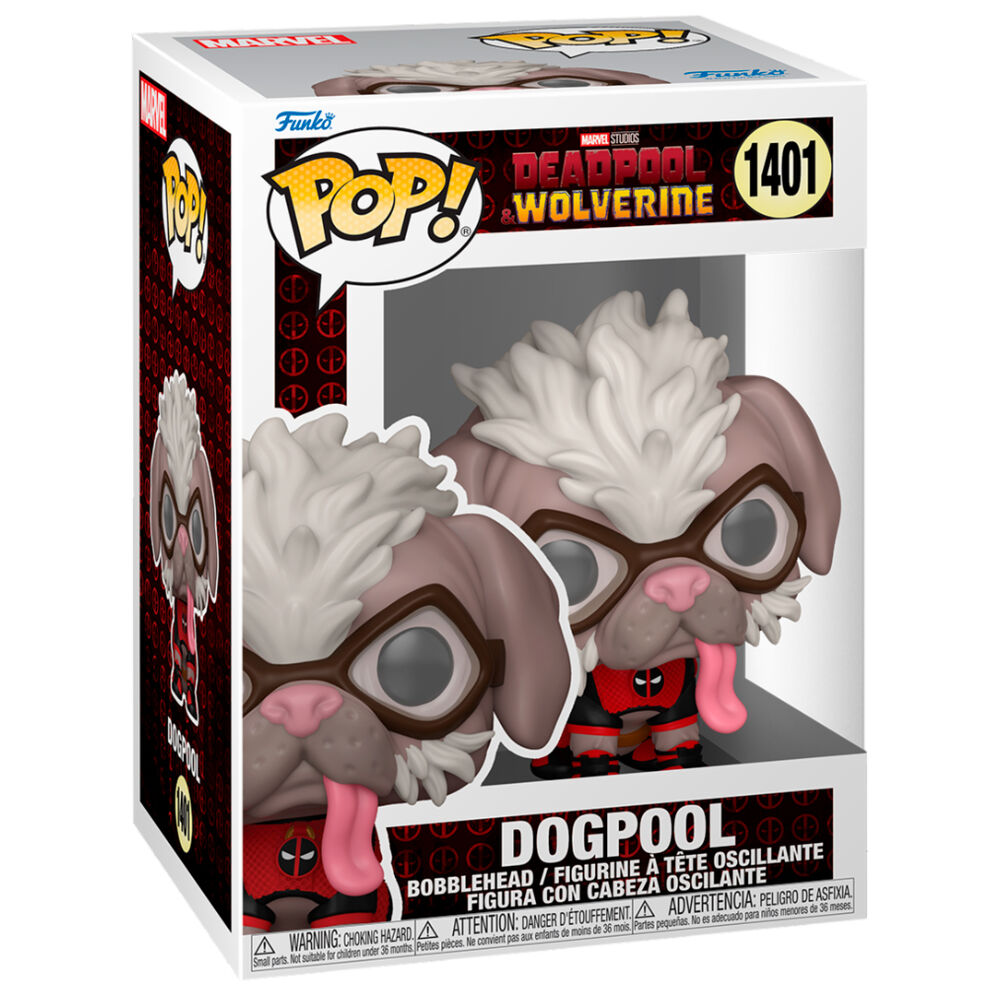 Figura POP de Marvel Deadpool y Wolverine Dogpool