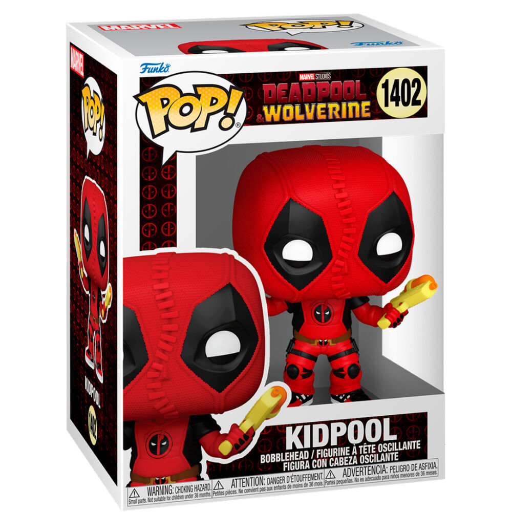 marvel deadpool & wolverine kidpool pop figure