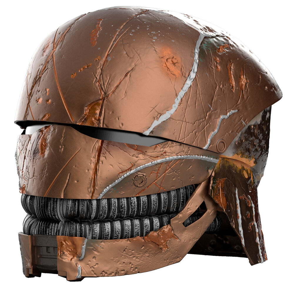 the stranger the acolyte star wars electronic helmet