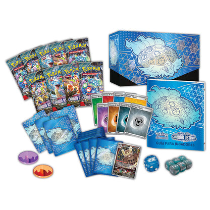 Elite Trainerkoffer Scharlachrot & Lila Astralkrone Pokémon Spanisch