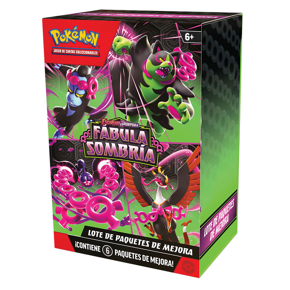 booster cards fabula sombria scarlet & purple sv65 pokemon spanish