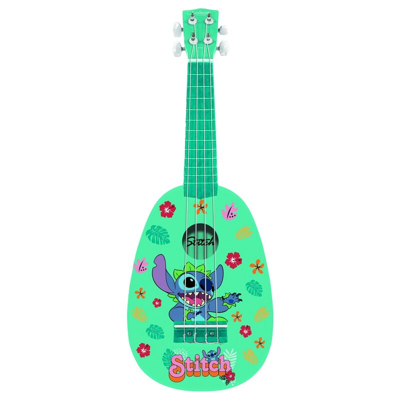 stitch disney wooden ukulele