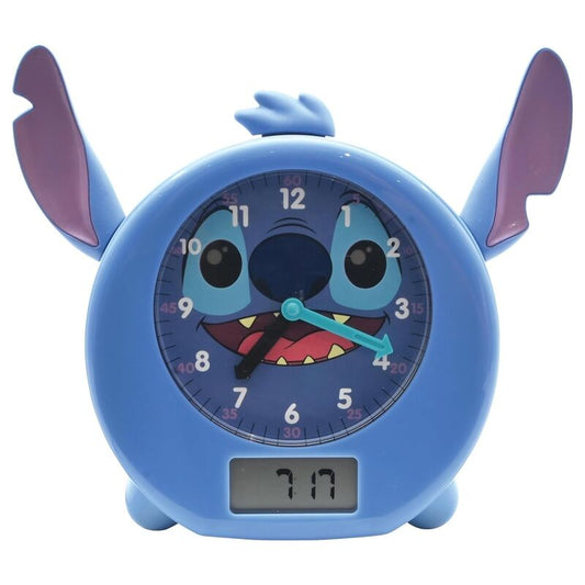 educational clock with storytelling and lights  stitch disney (english)